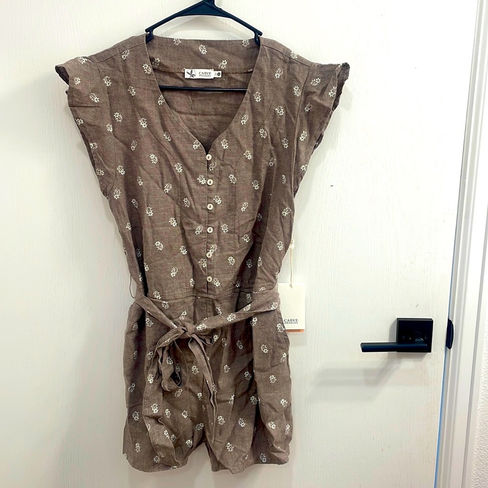 NWT Carve Remi Romper XS
